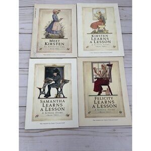 American Girl Book Lot 4 School Story Kirsten Samantha Felicity YA Paperback